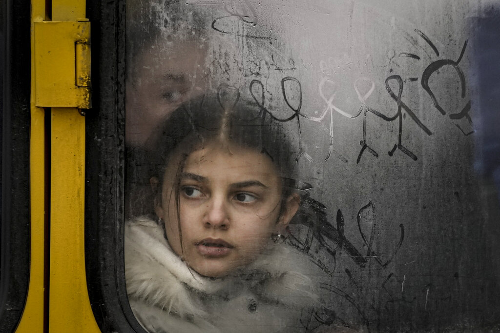 Eleven-year-old Ukrainian child reunites with mother after crossing border solo