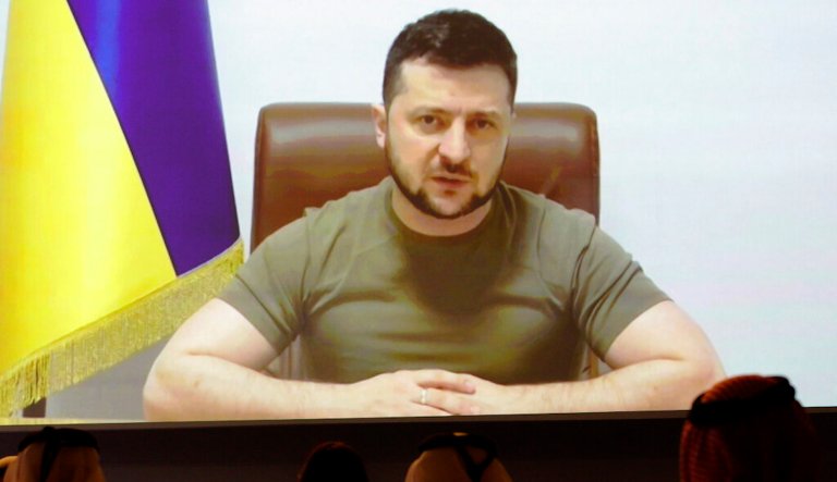 Zelensky asks oil-rich nations to up production to counter Russian output