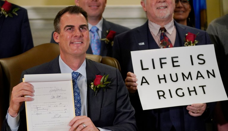 White House blasts ‘unconstitutional’ Oklahoma abortion law as ‘attack’ on women