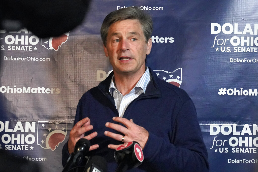 Ohio GOP Senate candidate Matt Dolan has $3.9 million on hand after second quarter
