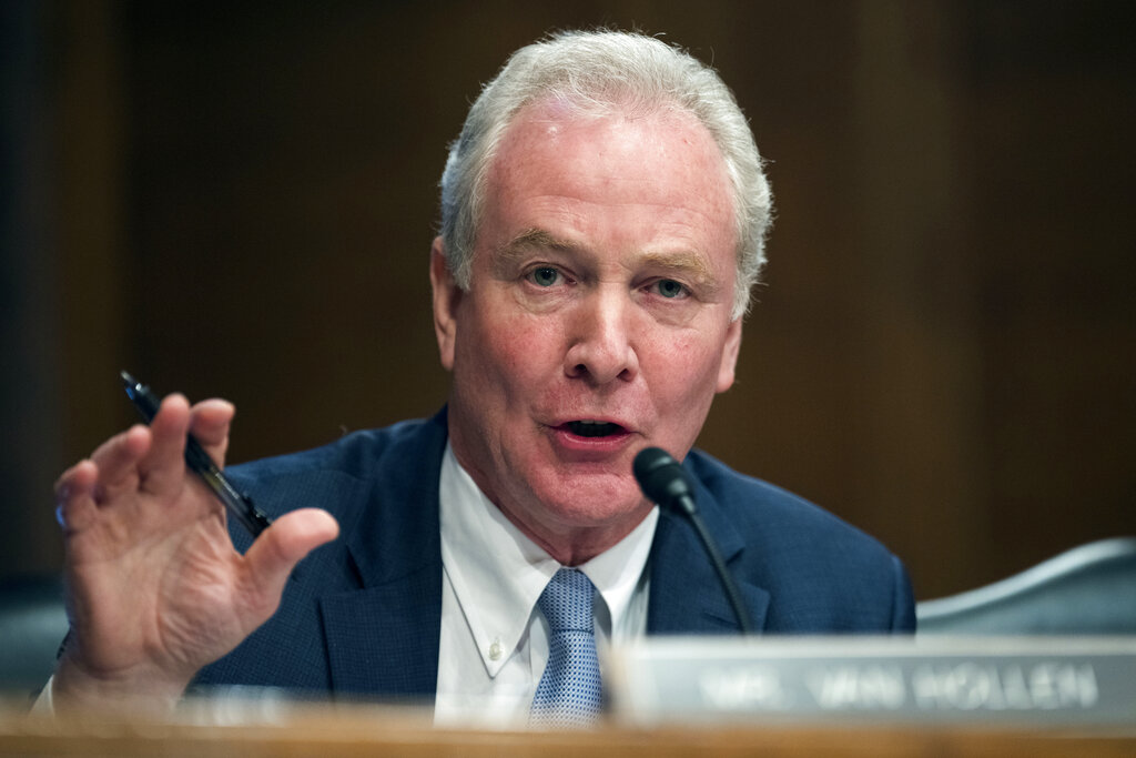 Sen. Chris Van Hollen hospitalized after ‘minor stroke’