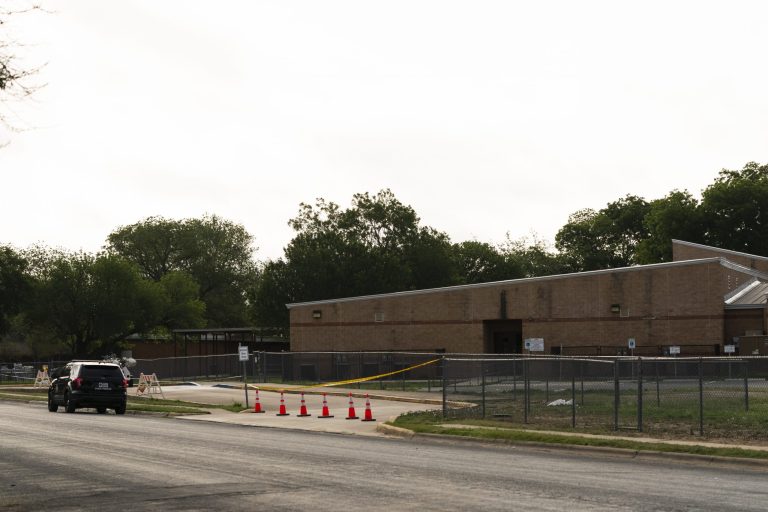 WATCH: Officers threaten to charge journalists if they don’t leave Uvalde school district HQ