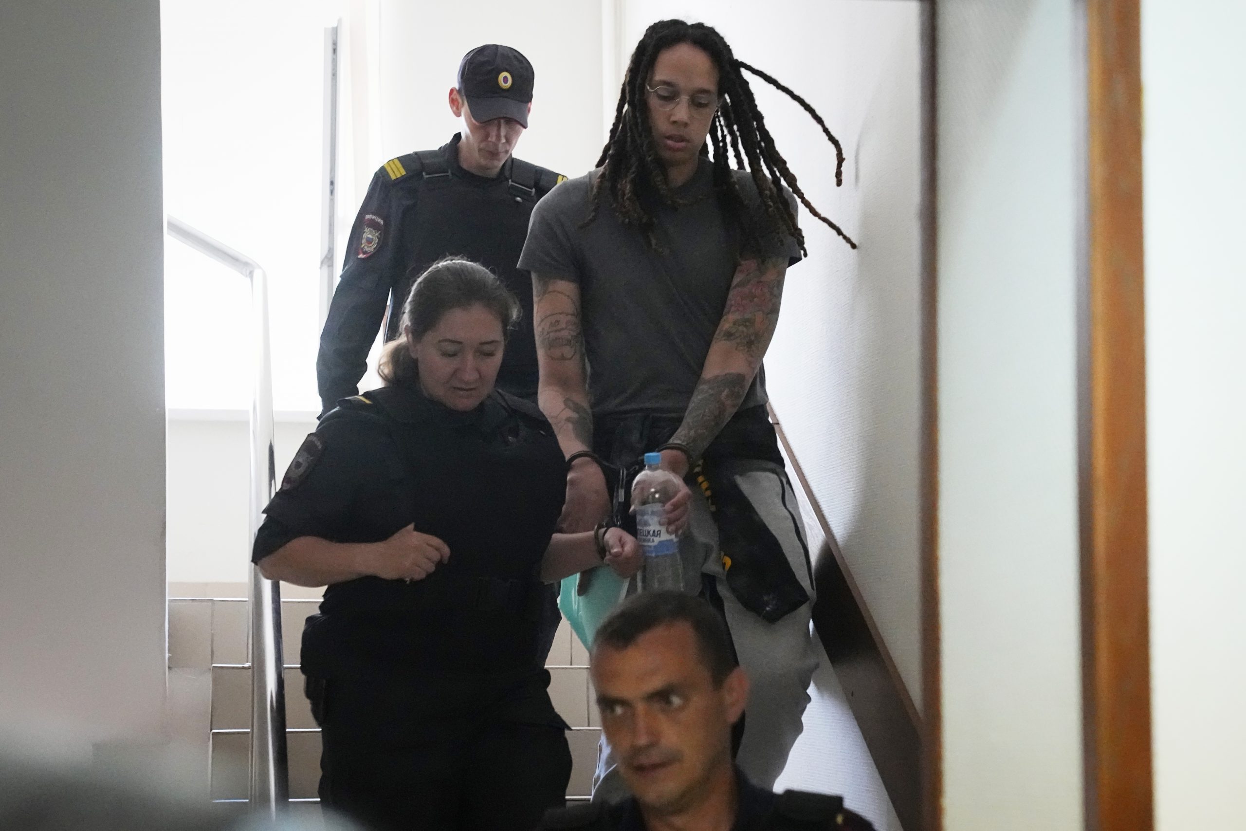 Brittney Griner pleads guilty to drug charge in Russian court