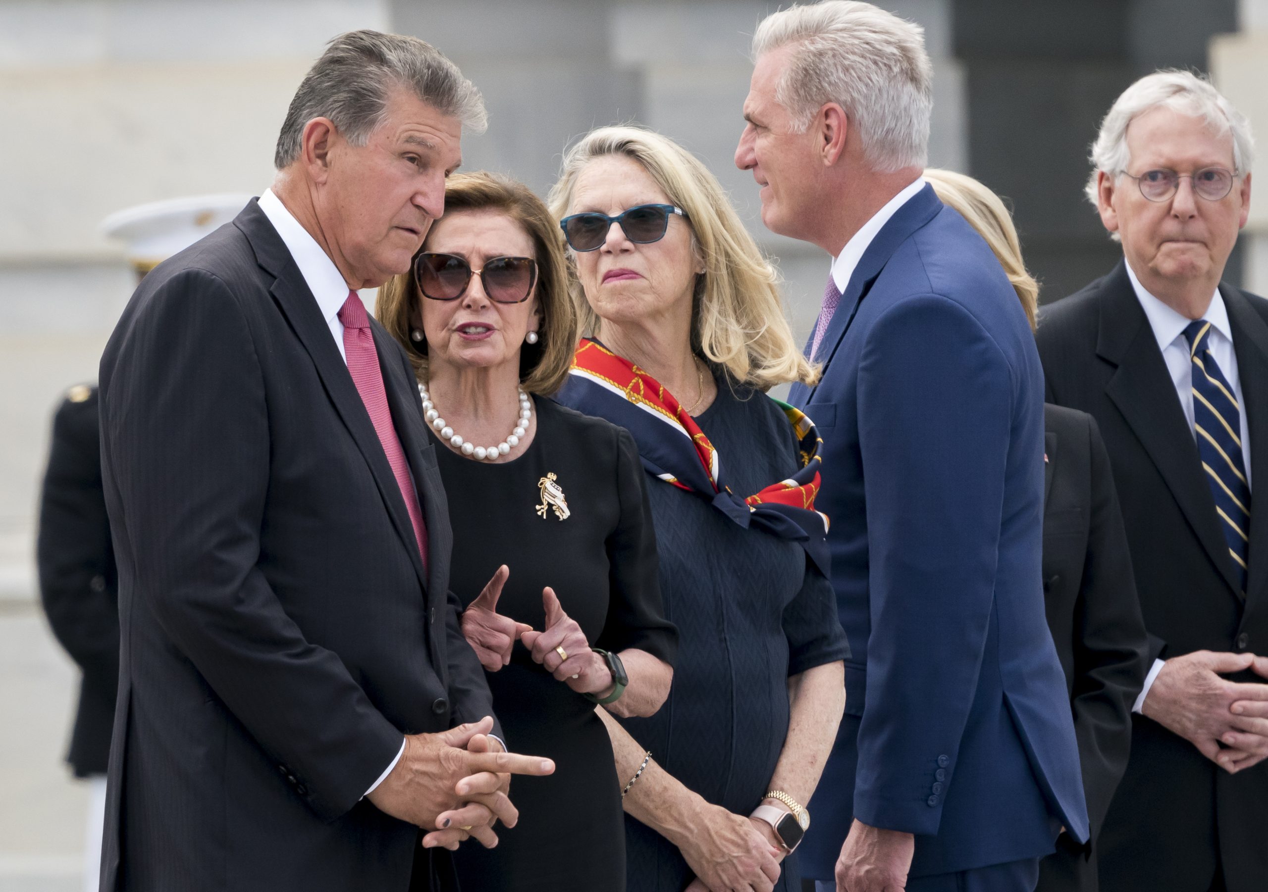 Manchin claims McCarthy said Social Security and Medicare cuts are off the table