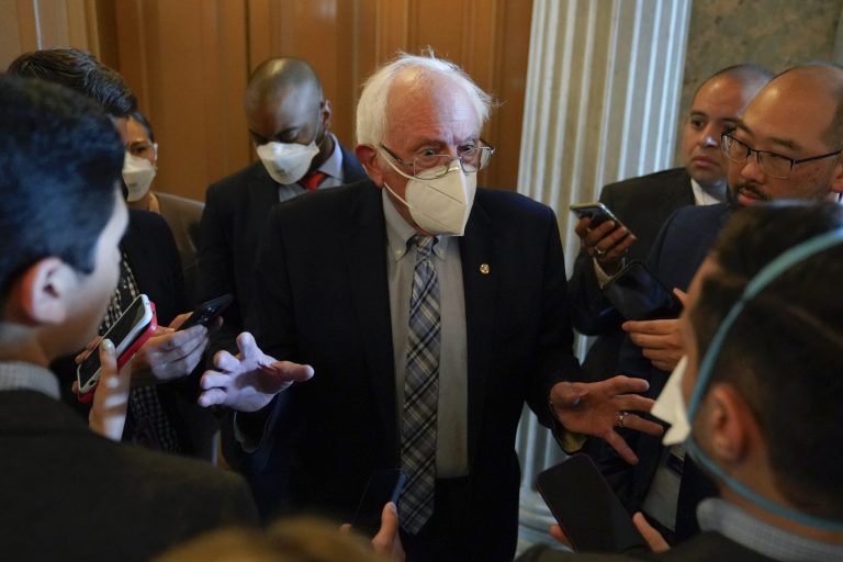WATCH: Democratic senator caught on hot mic taking shot at Bernie Sanders