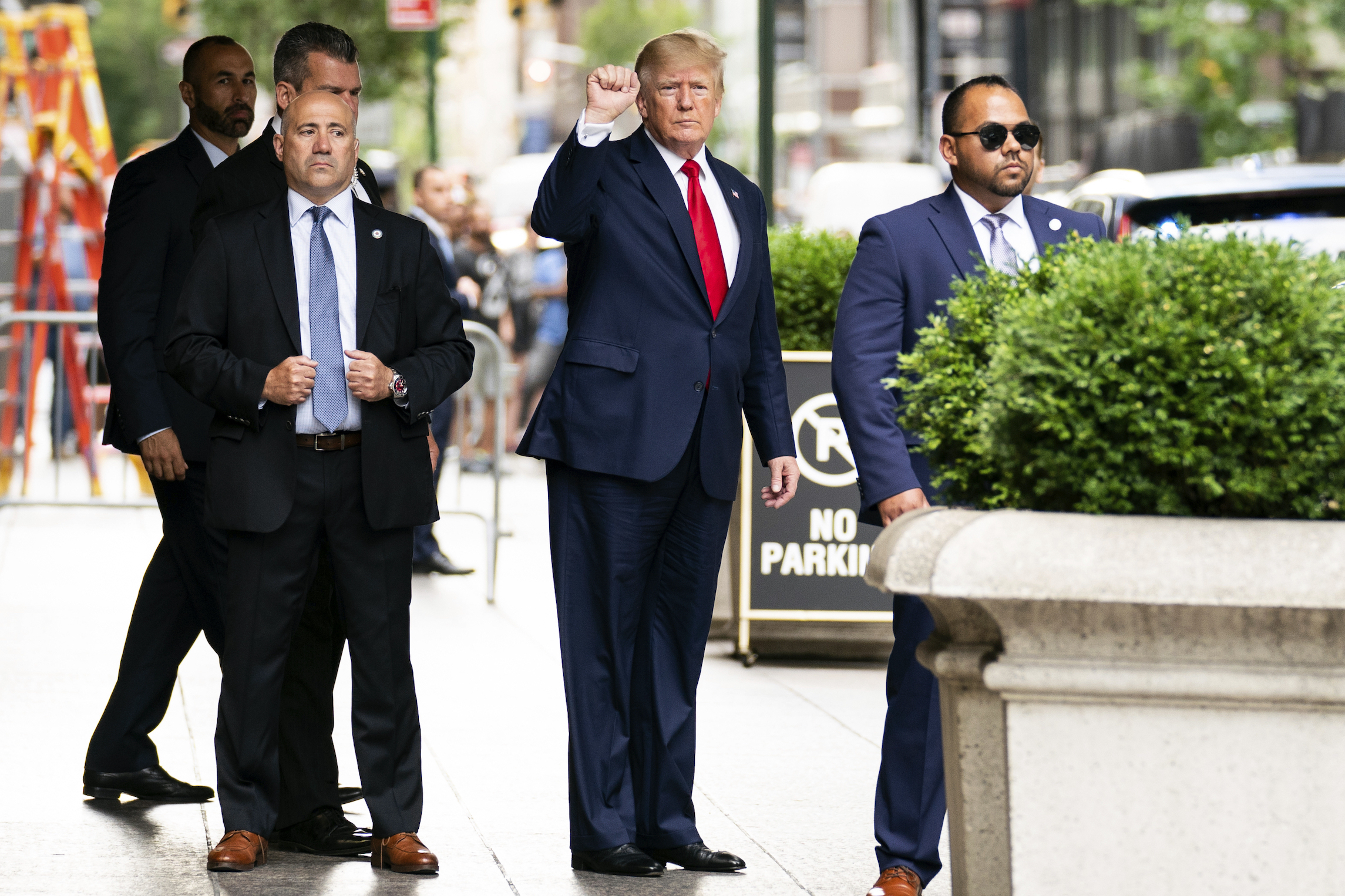 How long will Trump’s post-FBI raid Republican rally last?