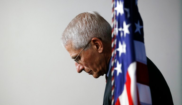 Dr. Anthony Fauci, director of the National Institute of Allergy and Infectious Diseases.