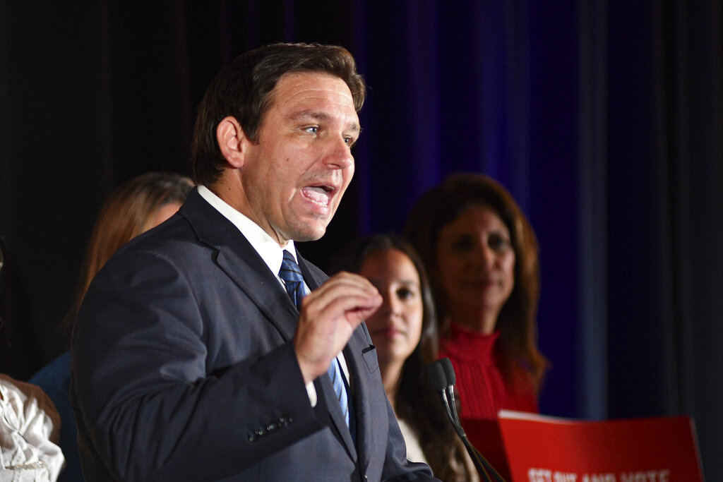 And just like that, now DeSantis is a fascist