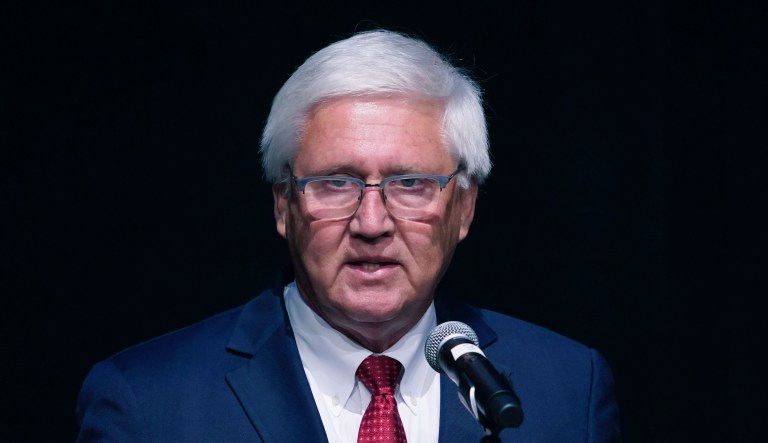 ‘The president comes up in most conversations’: New Hampshire GOP Senate contender navigates Trump