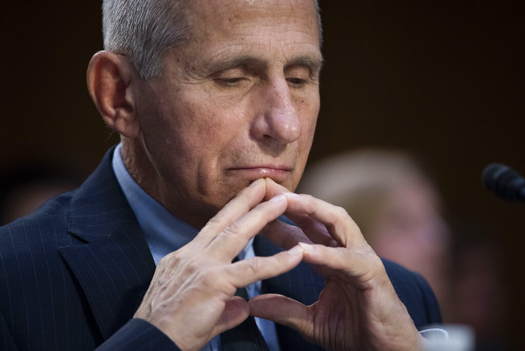WATCH: Fauci’s final press briefing devolves into chaos as he’s pressed on COVID record