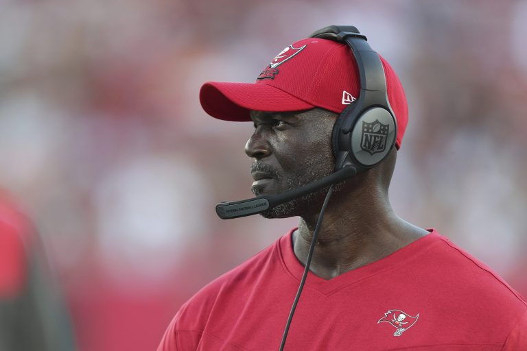 WATCH: Buccaneers coach implores reporters to ‘stop making a big deal’ about race