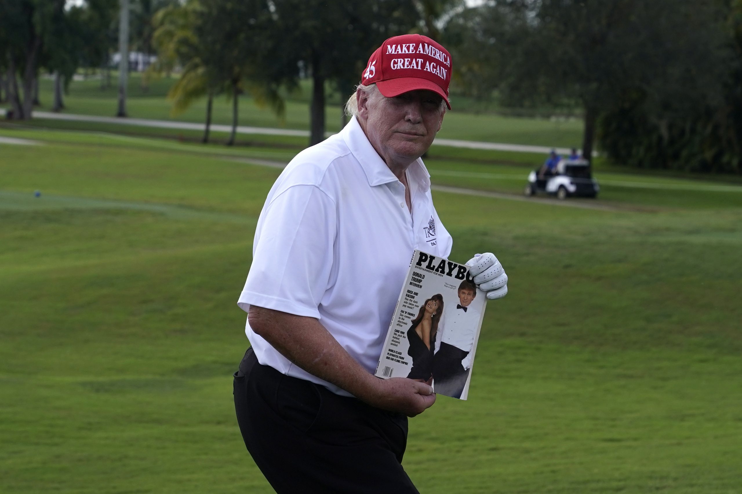 Bunker mentality: Trump staffer follows him on golf course with positive stories, report claims