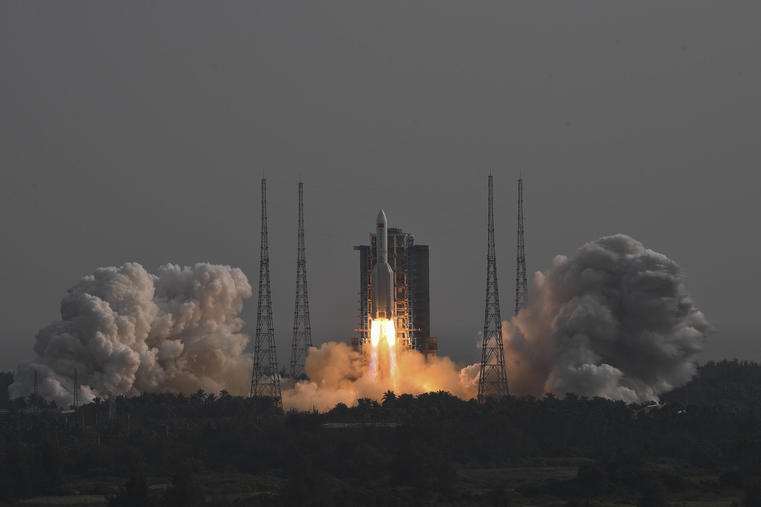 NASA slams China after massive rocket booster plummets back to Earth and risked ‘loss of life’