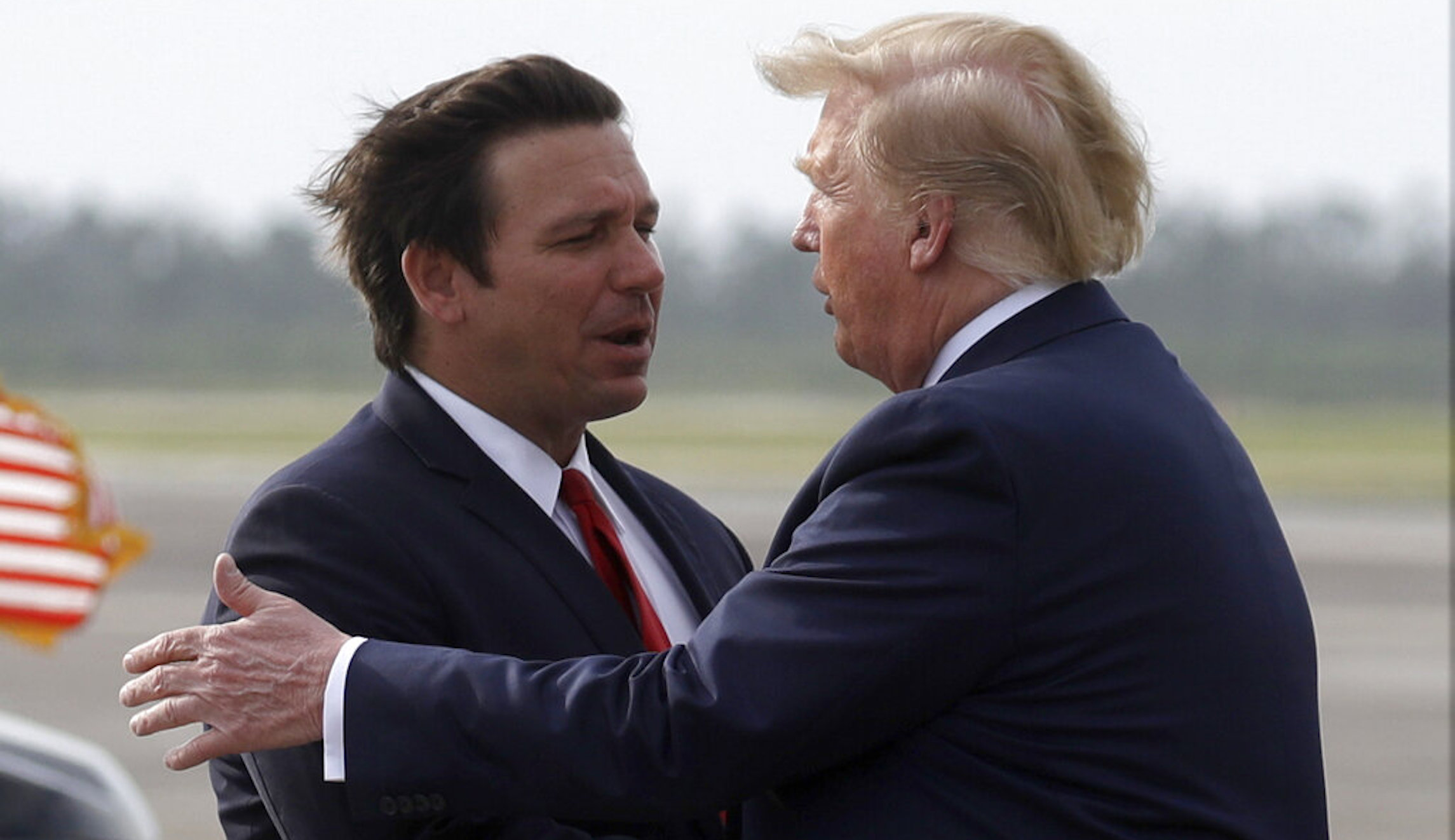 Trump claims DeSantis cried while begging for endorsement