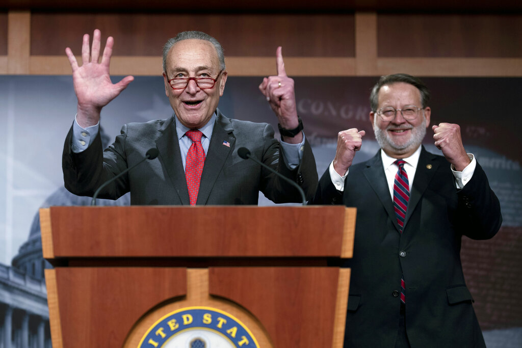 Schumer takes victory lap after Georgia win gives Democrats expanded Senate majority