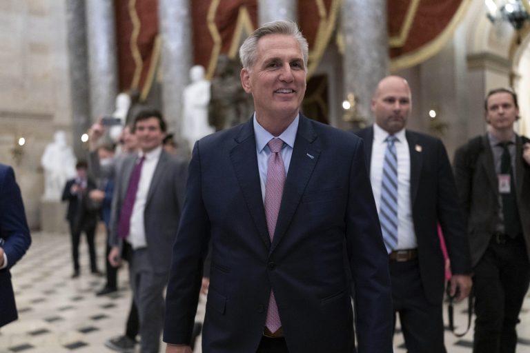 McCarthy praises vocal critic Matt Gaetz for helping secure speaker win