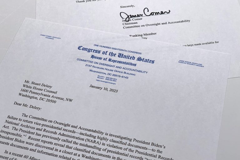 Biden documents: House panel seeking information from National Archives over classified docs