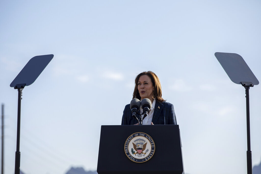 On Roe anniversary, Harris takes abortion fight to DeSantis’s backyard
