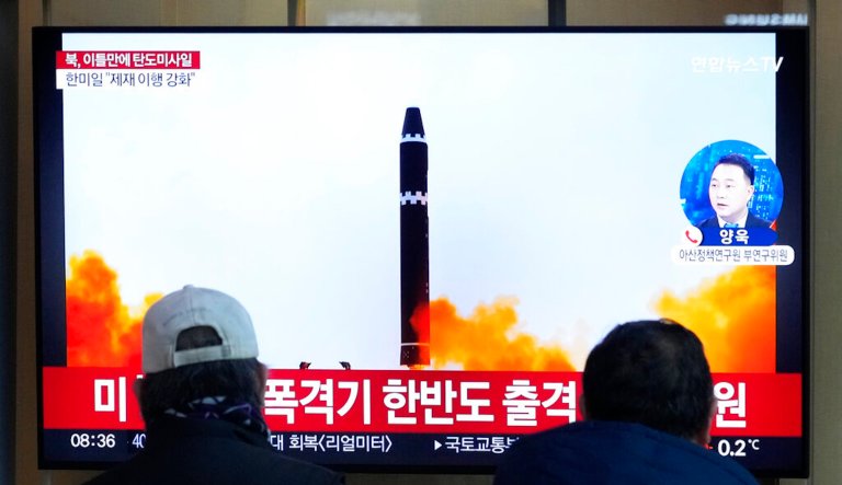 North Korea fires short-range missiles after making threats