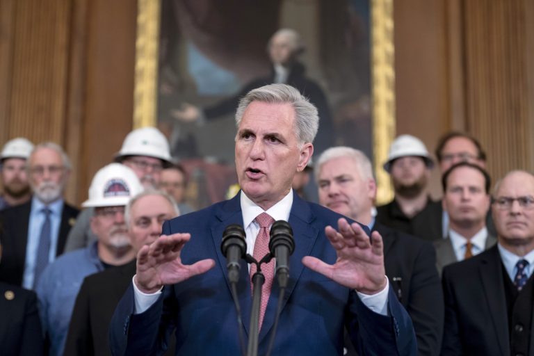 The Biden White House launched a new line of debt limit attacks against House Republicans ahead of House Speaker Kevin McCarthy's Monday speech in New York.