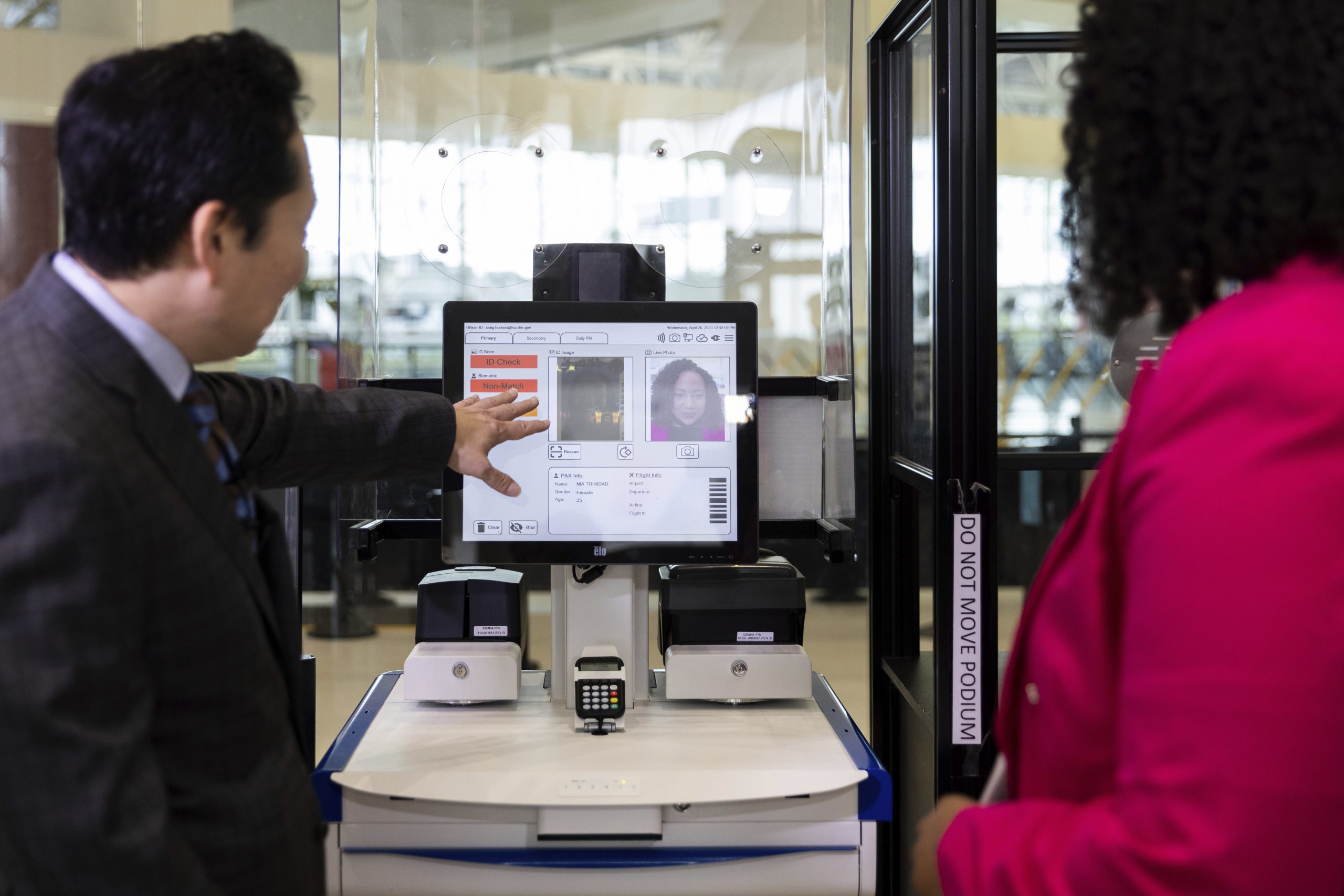 Facial Recognition Airports
