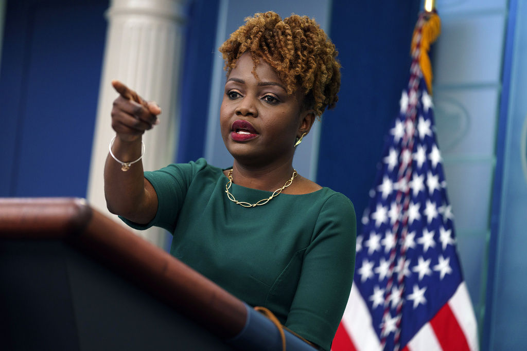 WATCH LIVE: Karine Jean-Pierre holds press briefing following jobless claims report