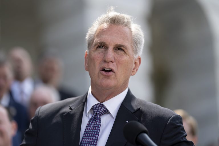 Speaker of the House Kevin McCarthy.