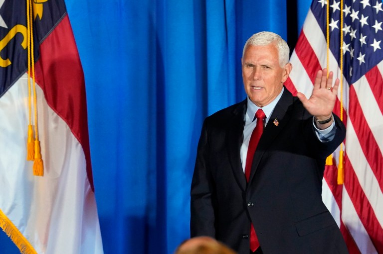Pence slams Trump’s position on national debt as ‘identical to Joe Biden’s’