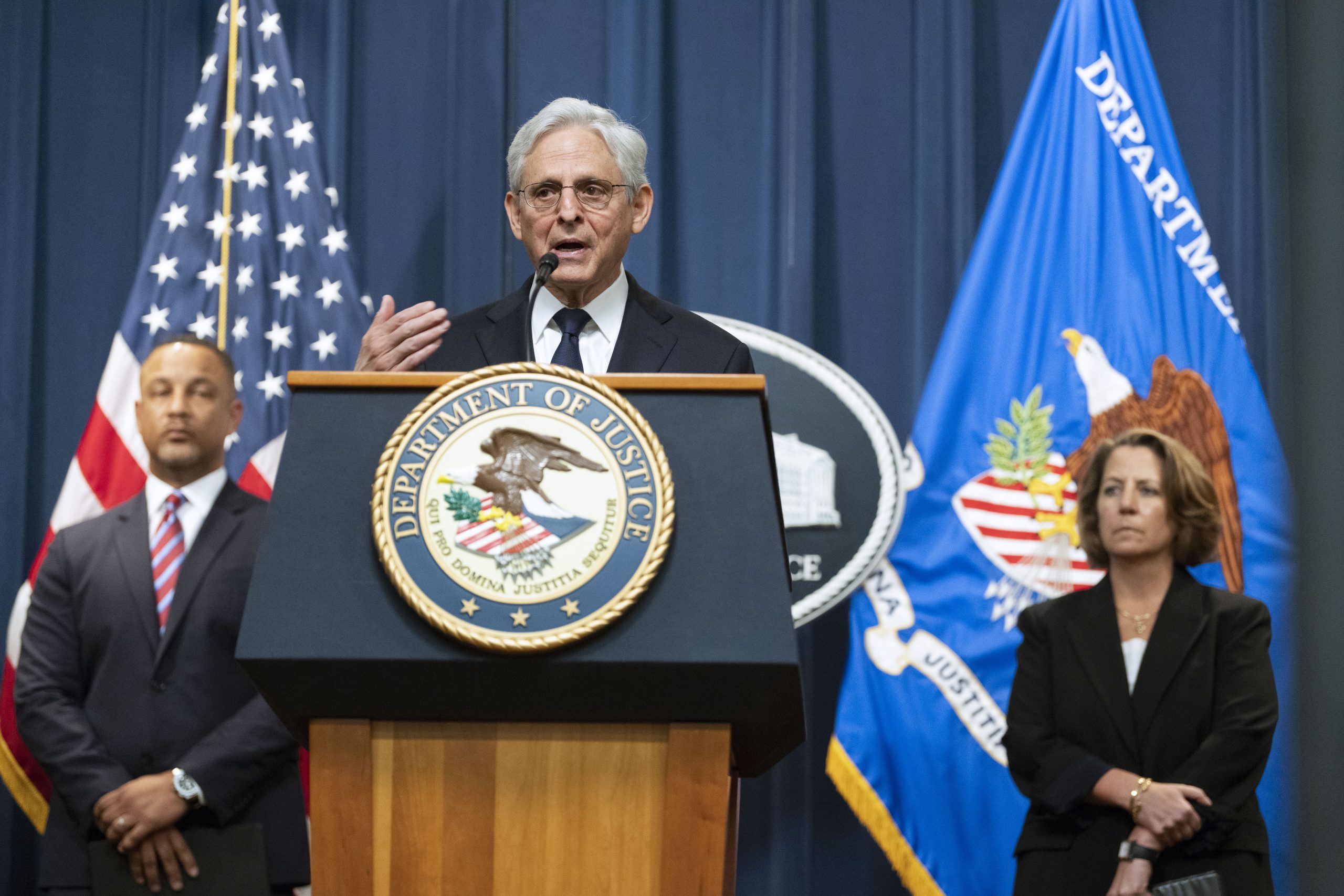 Merrick Garland, Lisa O. Monaco, Breon Peace