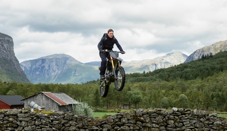 This image released by Paramount Pictures shows Tom Cruise in a scene from 