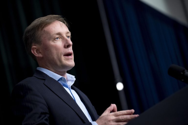 National Security Advisor Jake Sullivan stressed to reporters Friday that President Joe Biden's new trilateral agreement with Japan and South Korea does not represent a 