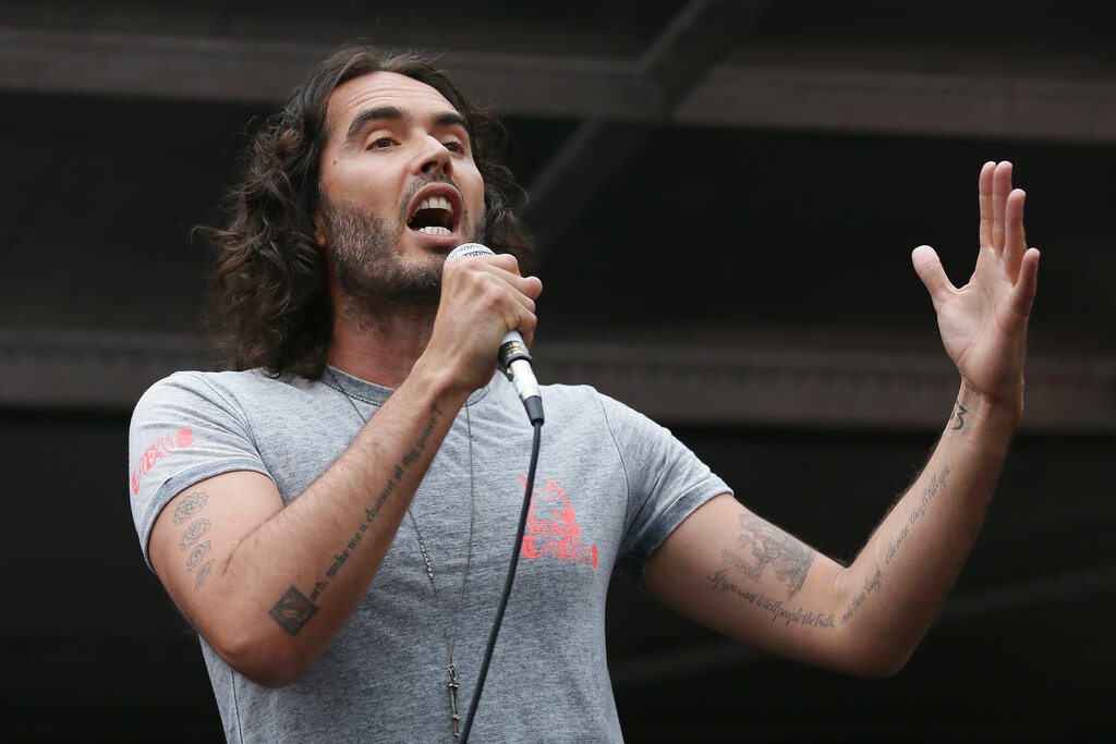 WATCH: Russell Brand warns Amazon’s new way to pay ends ‘the concept of liberty’