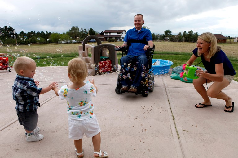 The VA now offers in vitro fertilization to veterans who cannot conceive naturally because of injuries sustained in combat. (AP Photo/Ed Andrieski)