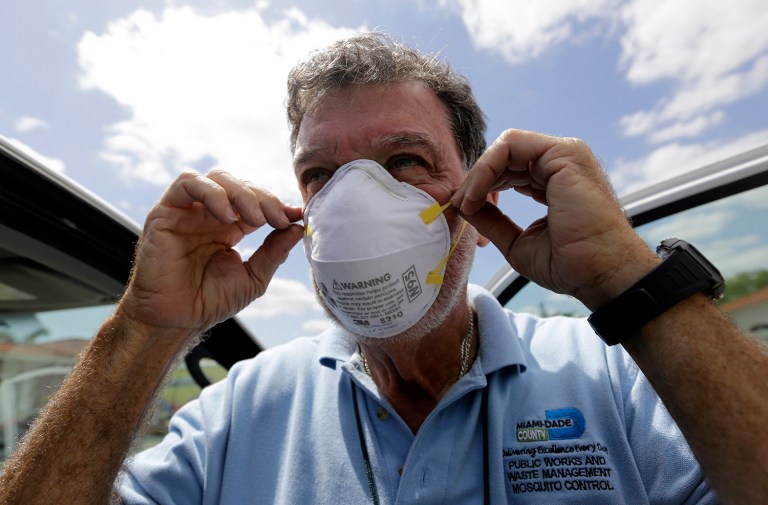 So far the virus hasn't spread via mosquito bites in the U.S., but health officials warn that could change as summer comes. (AP Photo/Lynne Sladky)