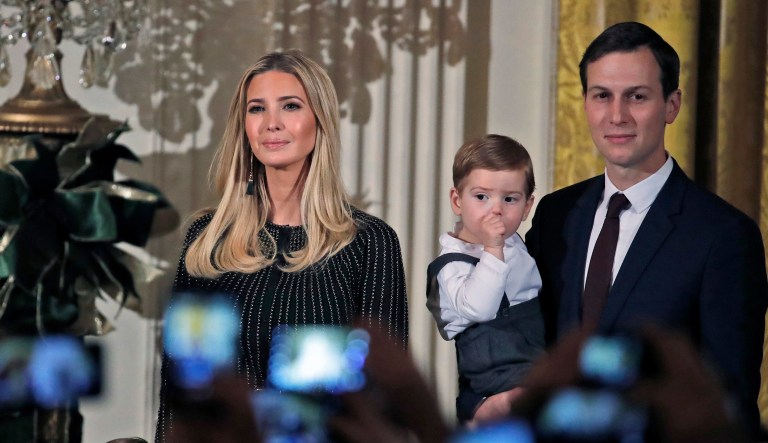 White House communications aide Josh Raffel has served in the West Wing since April, when he was tapped for a senior communications role by Ivanka Trump and Jared Kushner, both of whom serve as senior advisers to President Trump. (AP Photo/Alex Brandon)