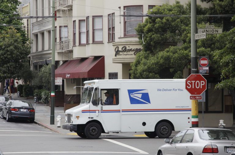 The Postal Service's transportation and delivery fleet includes more than 215,000 vehicles, worth around $3.5 billion. (AP File)