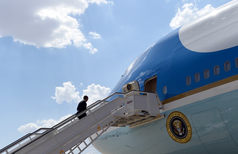 Ted Cruz and President Obama have a storied past as rivals, but according to reports, the two are set to put those differences aside to fly together on Air Force One. (AP Photo)