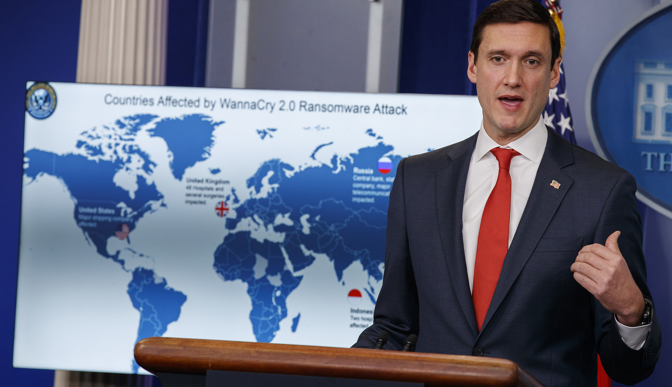 US blames North Korea for ‘cowardly’ WannaCry cyberattack