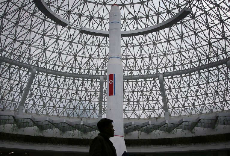 Tensions have increased in the region due to North Korea's missile testing and threats. (AP Photo/Wong Maye-E)