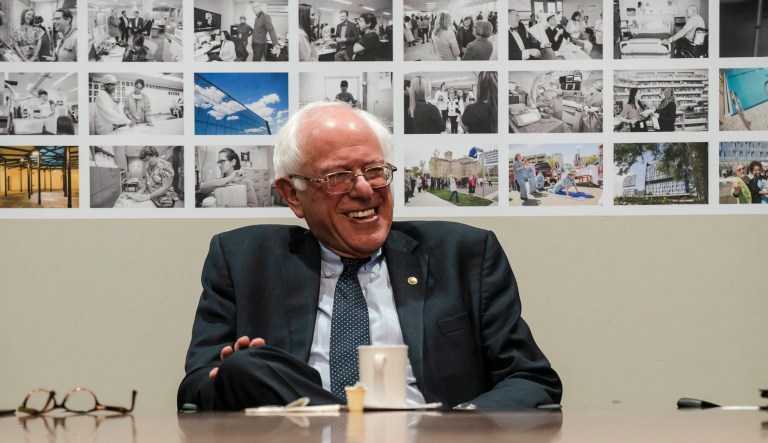 Liberals like Sen. Bernie Sanders, I-Vt., claim that wealthy Americans are getting too-good-a-deal from the government, the statistics would seem to prove the opposite. (Christopher Katsarov/The Canadian Press via AP)