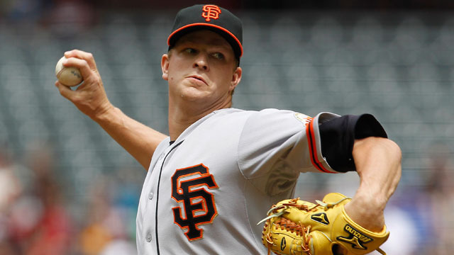 1. Matt Cain, Giants (9-2, 2.27 ERA, 107 Ks)