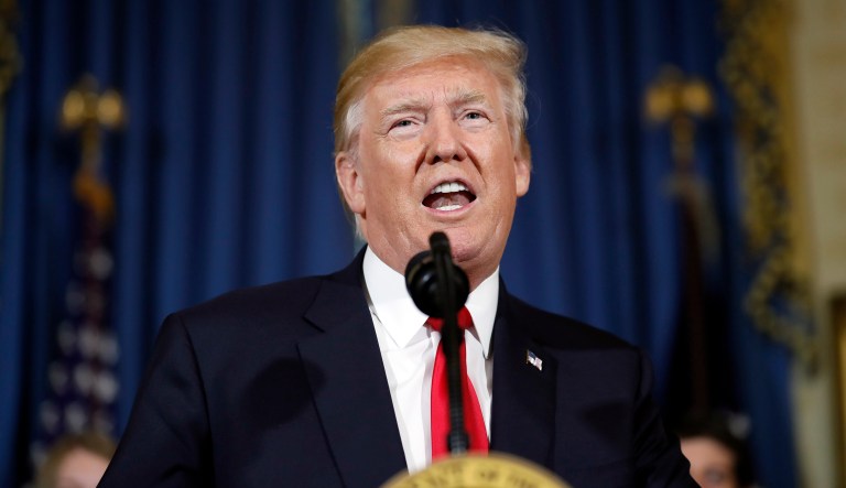 President Trump said Tuesday his administration is working on a 