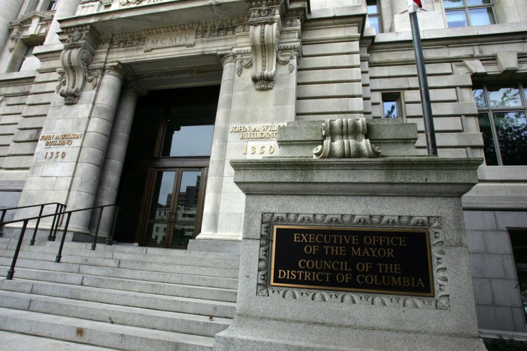 The John A. Wilson Building, which houses the D.C. Council. (Examiner file photo)