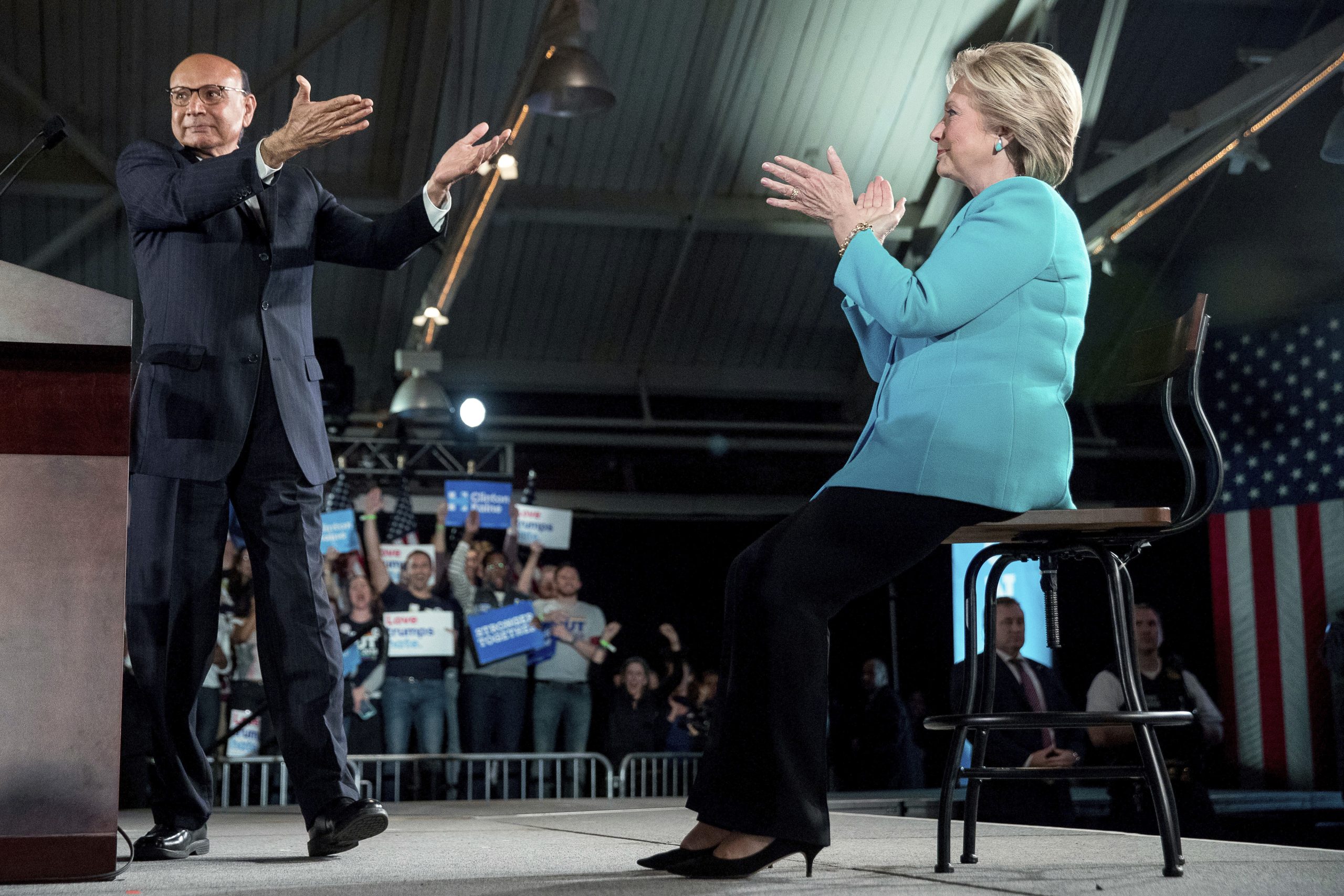 Clinton promises ‘healing and reconciliation’ after she wins