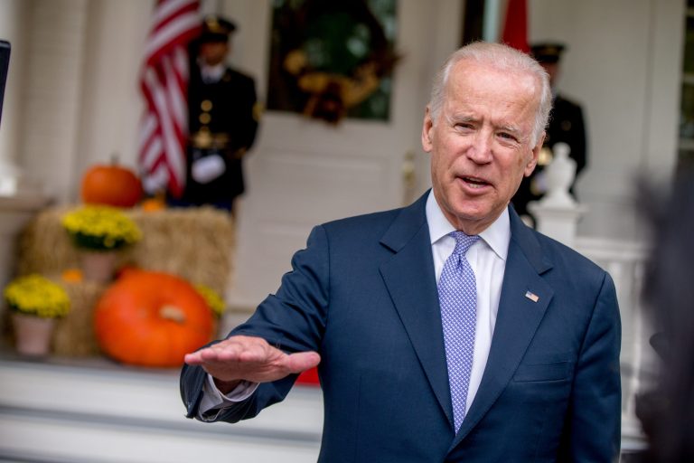 At a climate change meeting, Vice President Joe Biden admits there is no proof global warming causes fires.Â (AP Photo/Andrew Harnik)