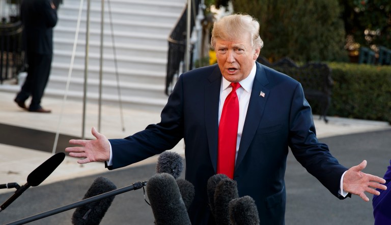 Trump has taken to Twitter to urge the Justice Department and FBI to investigate the 