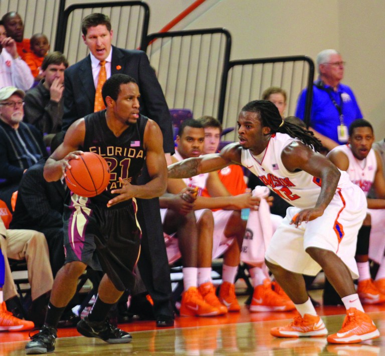 Mark Crammer/AP/Anderson Independent-Mail
Michael Snaer is averaging a career-high 15.6 points per game but is shooting a career-low 39.2 percent from the field for Florida State.