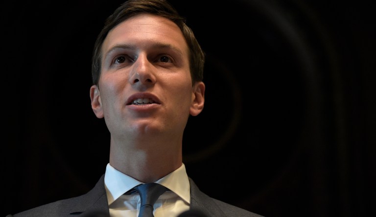 Speaking at the Saban Forum in Washington, D.C., Kushner said Trump is 