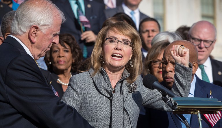 Giffords' organization is seeking records concerning Trump administration policies on concealed carry 