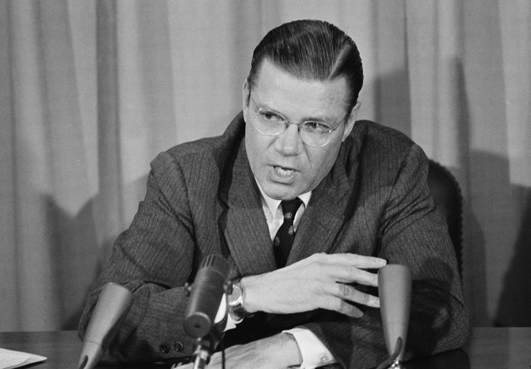 Defense Secretary McNamara launched an unprecedented effort to rein in Pentagon costs. (AP File)